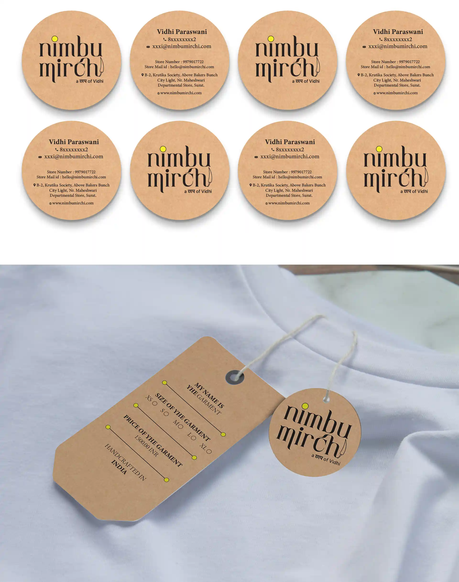 **Nimbu Mirch – Logo Design** At **Creativeline**, a creative **branding agency in Gandhinagar, India**, we developed the **logo design** for *Nimbu Mirch*, a vibrant **fashion store** inspired by bold style and cultural elements. The objective was to create a distinctive and eye-catching brand identity that reflects energy, uniqueness, and a contemporary fashion vibe. The **logo design** blends playful and modern aesthetics, making it highly adaptable across store branding, apparel tags, and digital platforms while enhancing brand recall. As a trusted **logo design and branding agency serving Gandhinagar and Ahmedabad**, **Creativeline** specializes in building fashion and retail brands through strategic design and strong visual identity systems.